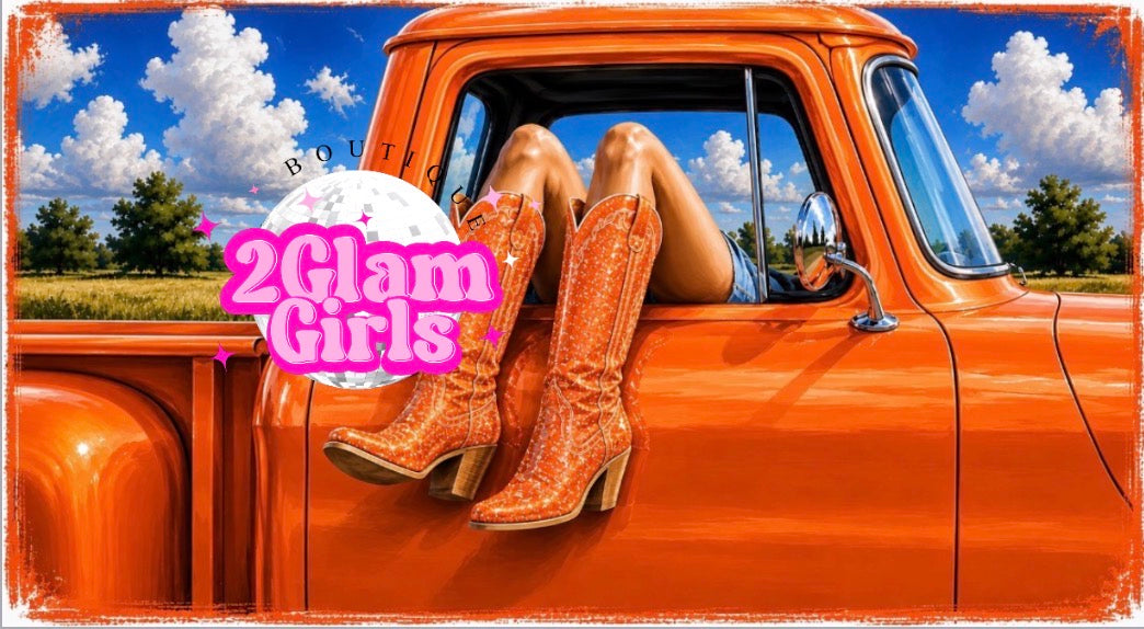 🎀 2GG Exclusive Glitter Boots and Truck ( colors )