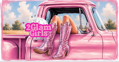 🎀 2GG Exclusive Glitter Boots and Truck ( colors )