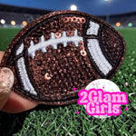 Football Sequins patches