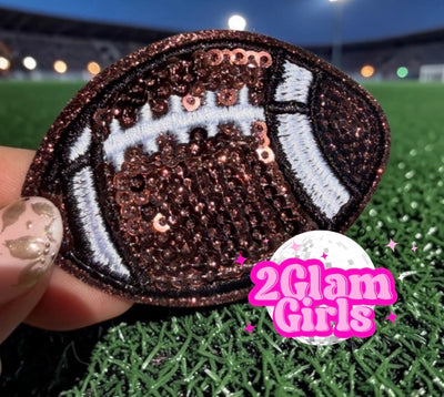 Football Sequins patches