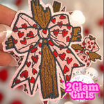 Heart bow Cross ❤️