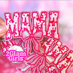 Mama Leopard Sequin Patch