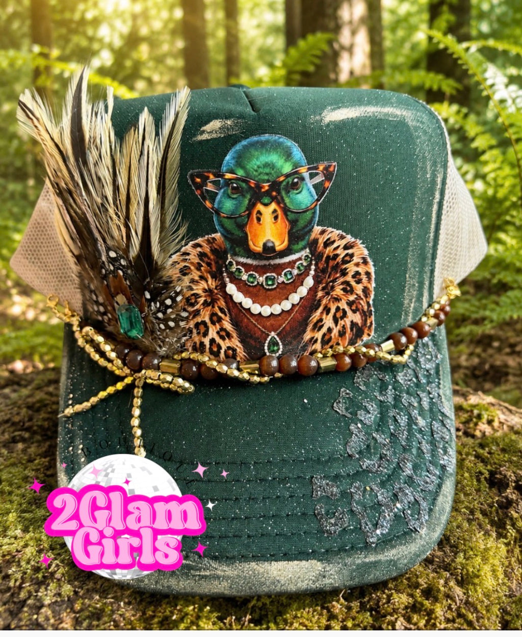 Boujee Bird DTF Prints ~ Sample Hats