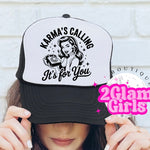 Retro DTF prints for hats