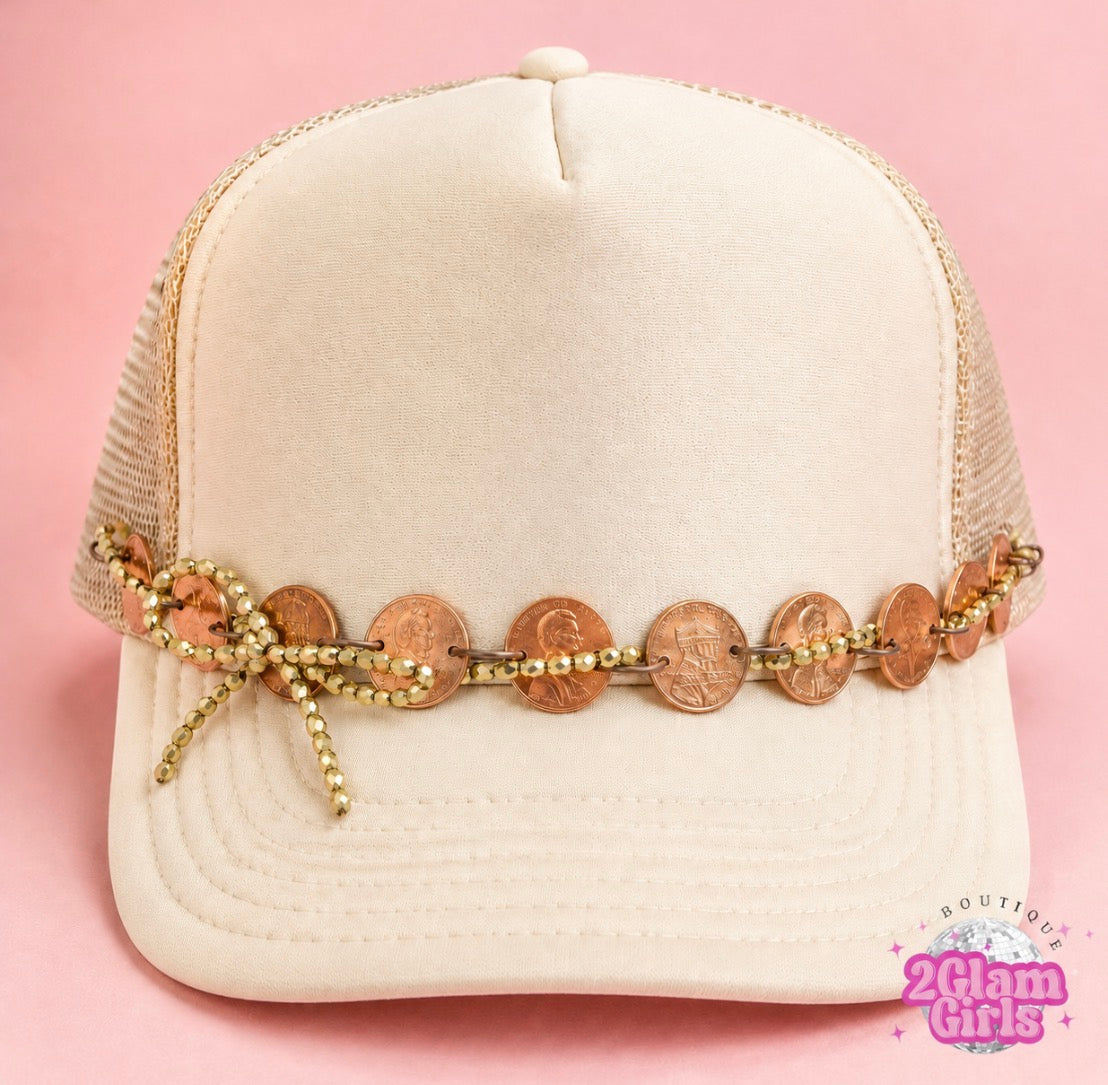 Penny hat chains