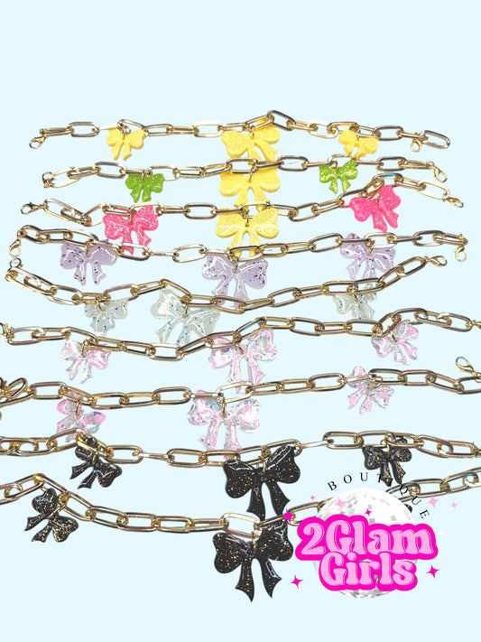 3 Bow Hat Chains