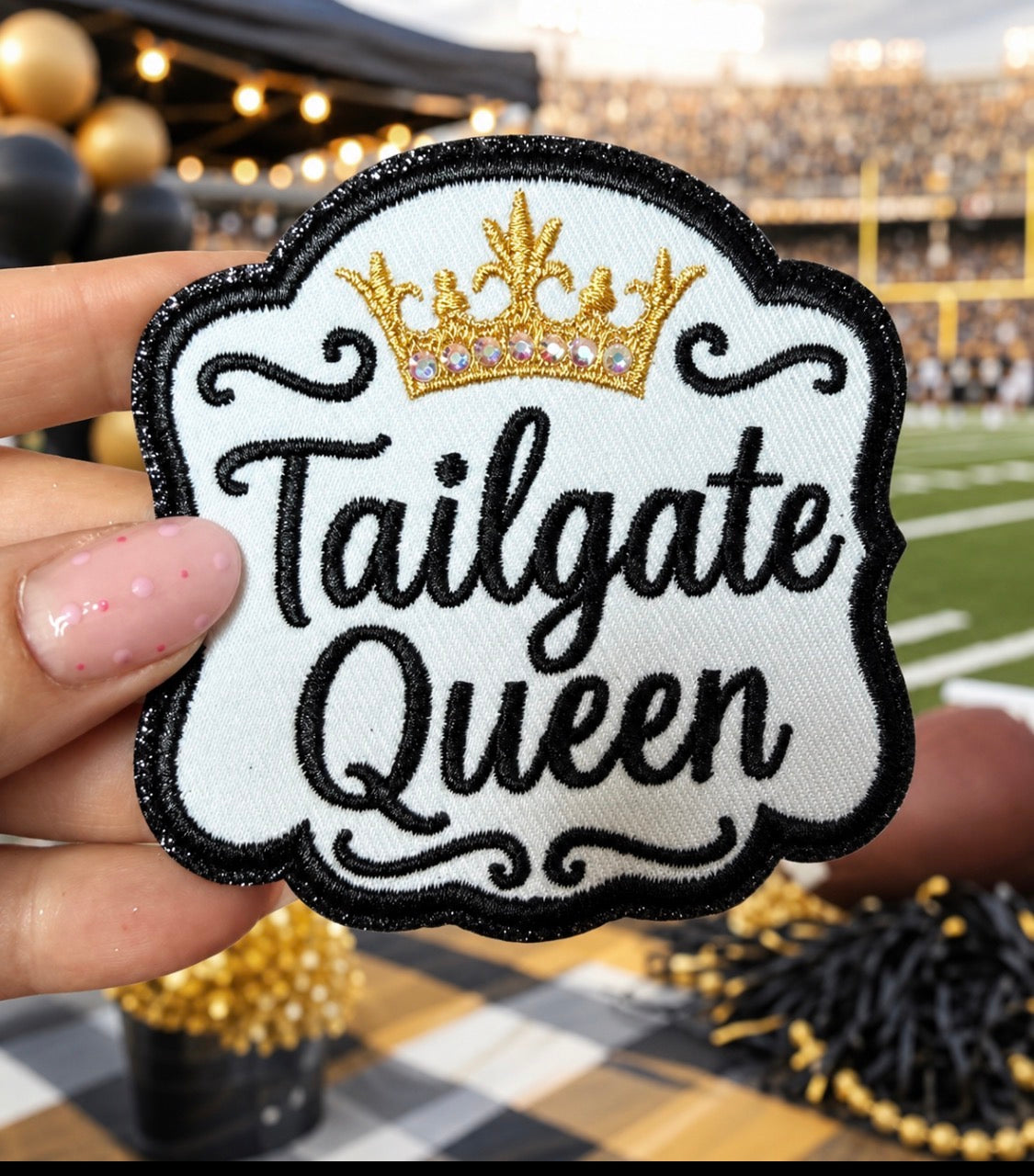 Tailgate Queen with Bling