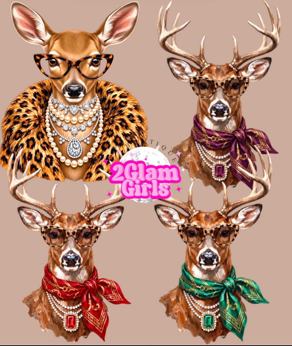 Oh my Doe and Oh my Deer 🦌 ~ DTF prints