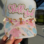 Shell Yeah Sample Hat / Shell brim DTF transfer