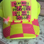 Remember Me Sample hat / Dtf Prints