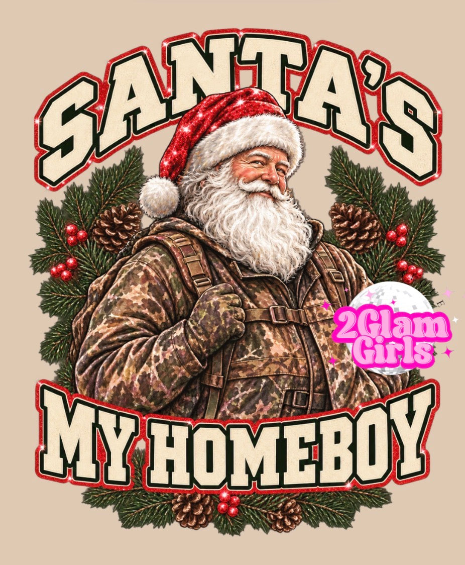 Santa’s my Homeboy ❤️