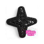 Little Black Sequin Stars ⭐️