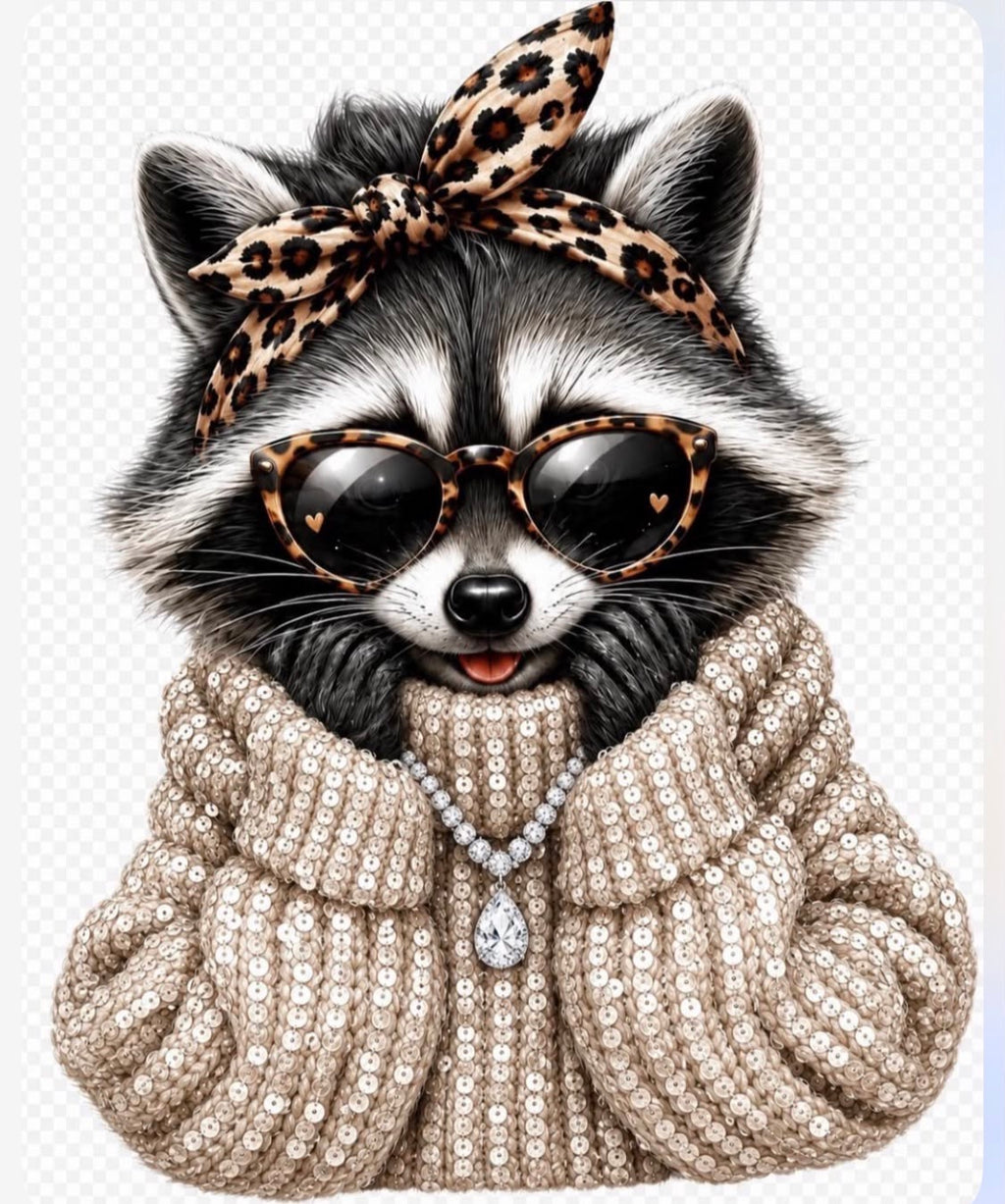Boujee Raccoon 🦝 Transfers