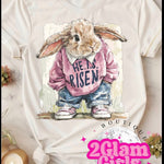 He is Risen Screenprint Transfer