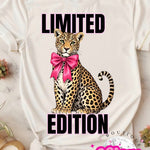 Limited Edition Tiger Screenprint with Spangles