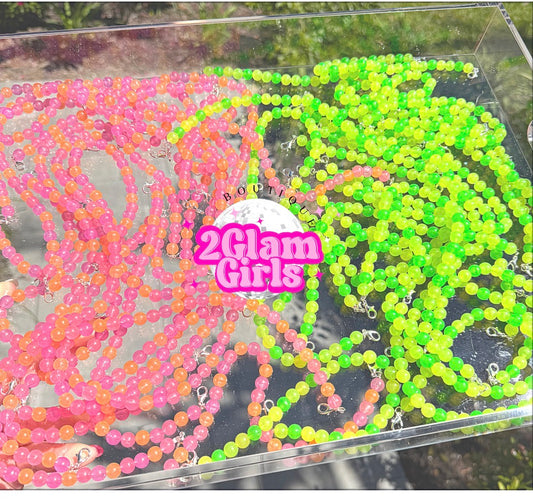 Glow in the Dark Hat Chains