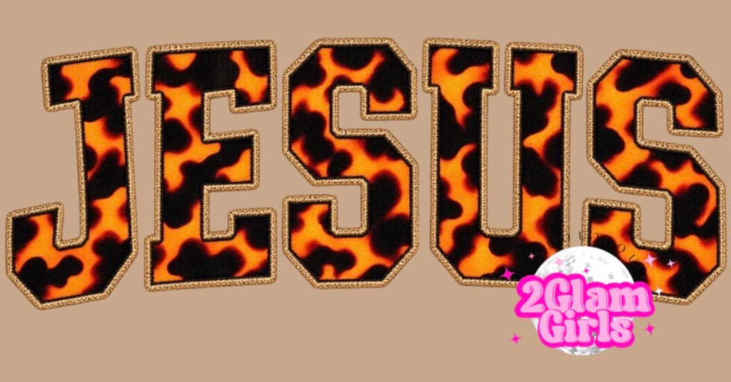 Jesus DTF print