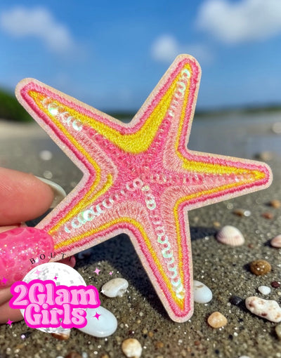 Starfish with Sequins Patch