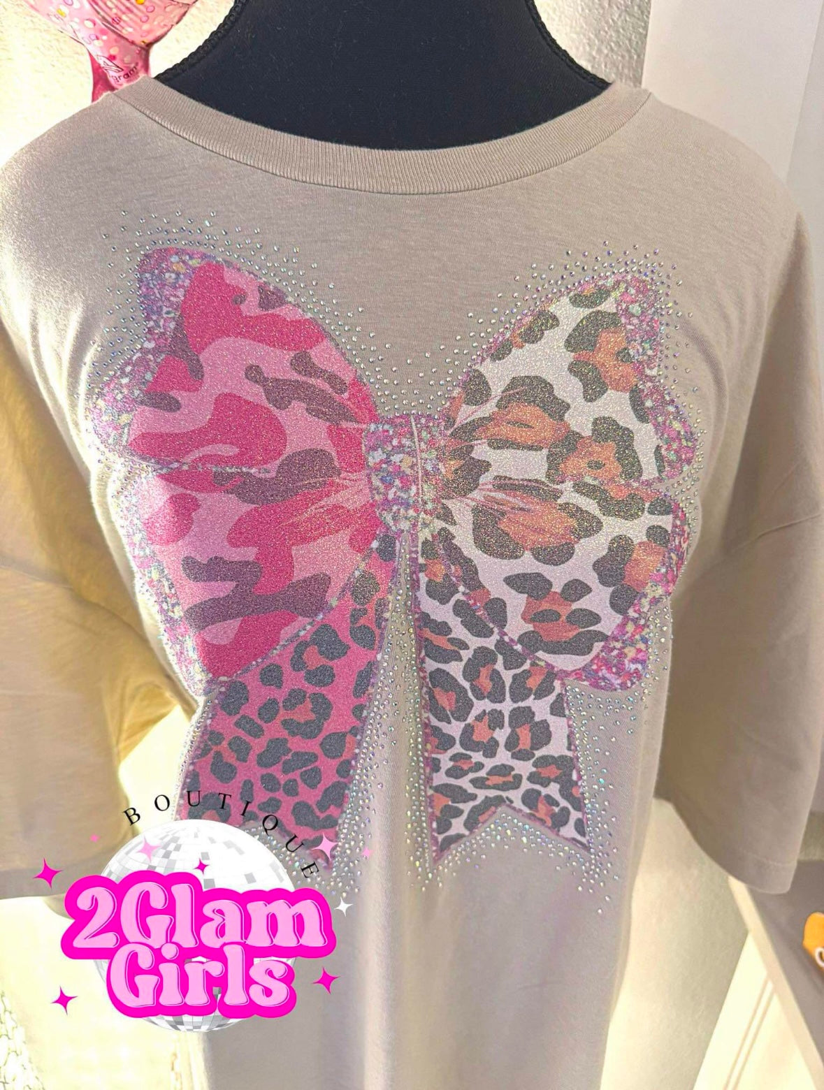 DTF Print ~ Shirt Made ~ Bow