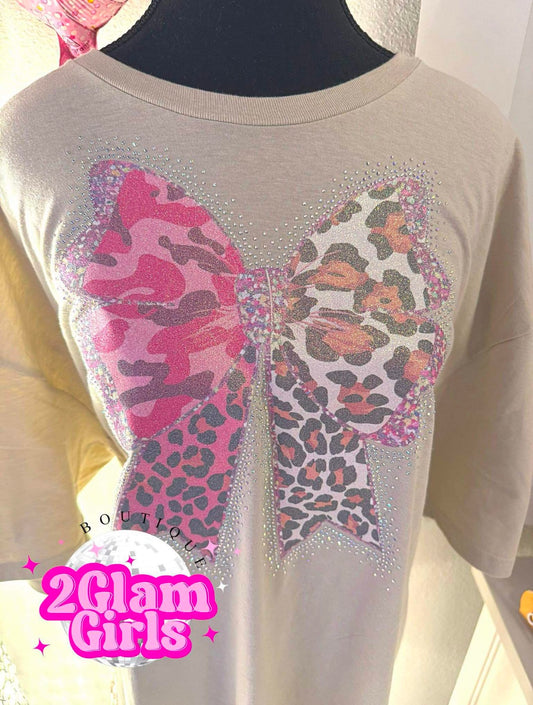 DTF Print ~ Shirt Made ~ Bow