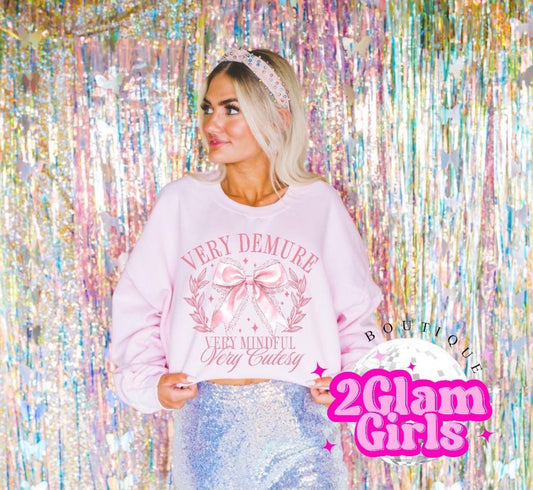 DTF ~ Very Demure ~ Ready to Press ~ Cutesy print
