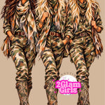 Camo Girls (  Oversized )