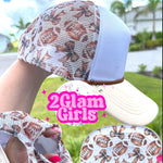 Football and Bow Trucker Hat