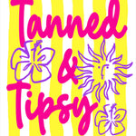DTF Summer Beach Prints for Hats
