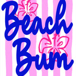 DTF Summer Beach Prints for Hats