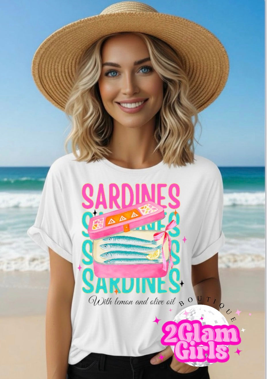 Sardines Screenprint