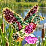 Sequin Mallard Patch( Oversized )