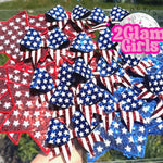 America 🇺🇸 Stars and Bow Pins