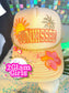 Trucker Hat Patches ~ Sun ~ glitter Sun