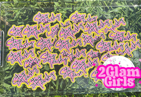 Stay Trashy Bling Patches