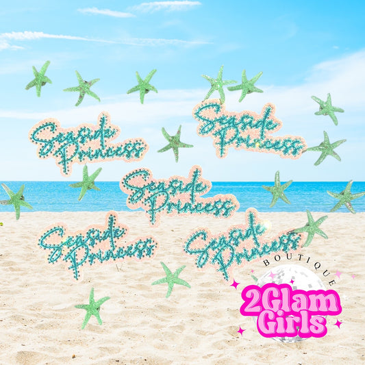 Seaside Princess Bling Patch