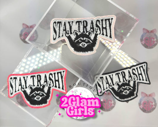 OG Stay Trashy Raccoon 🦝 Patch