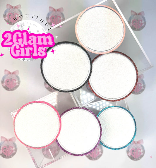 Sublimation Glitter Patch Blanks