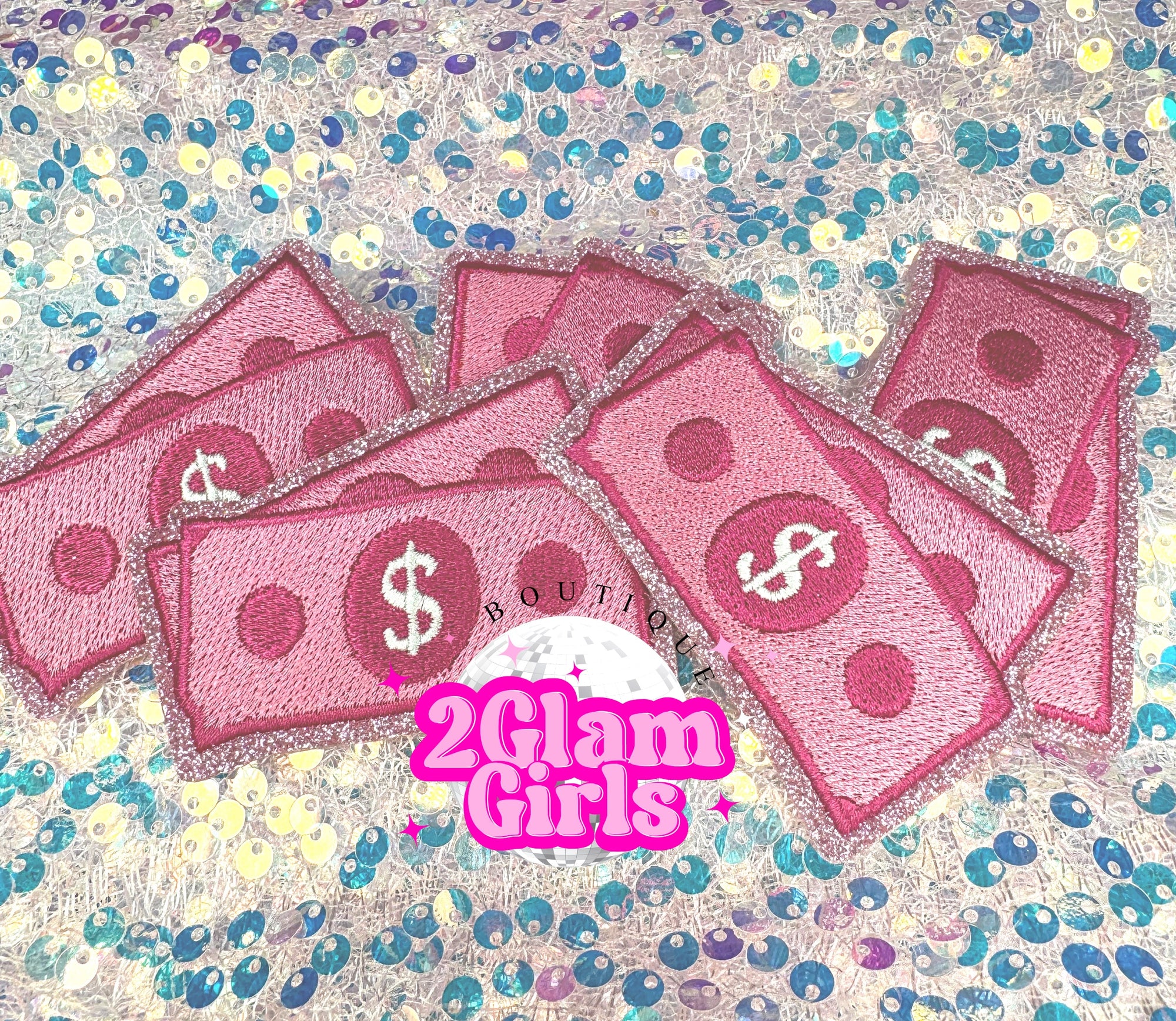 Pink and Green  Money 💵 Bills