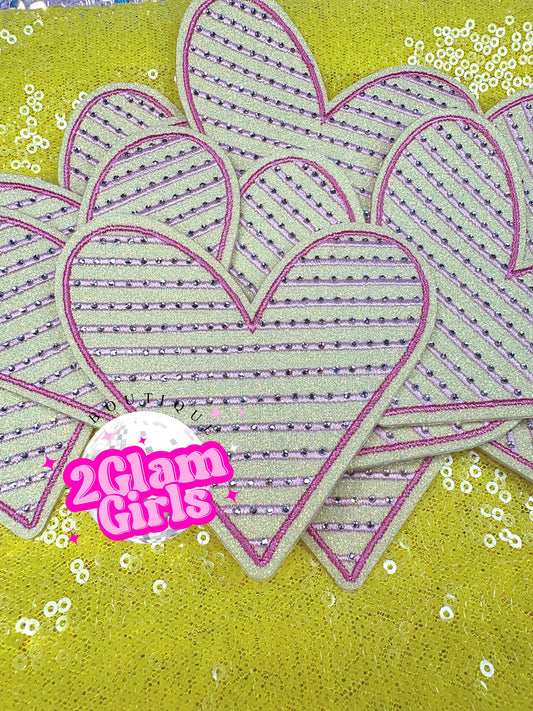 Heart 🩷 Bling patch