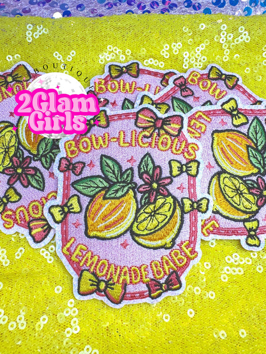 Bow- Licious Lemonade Babe 🍋🩷