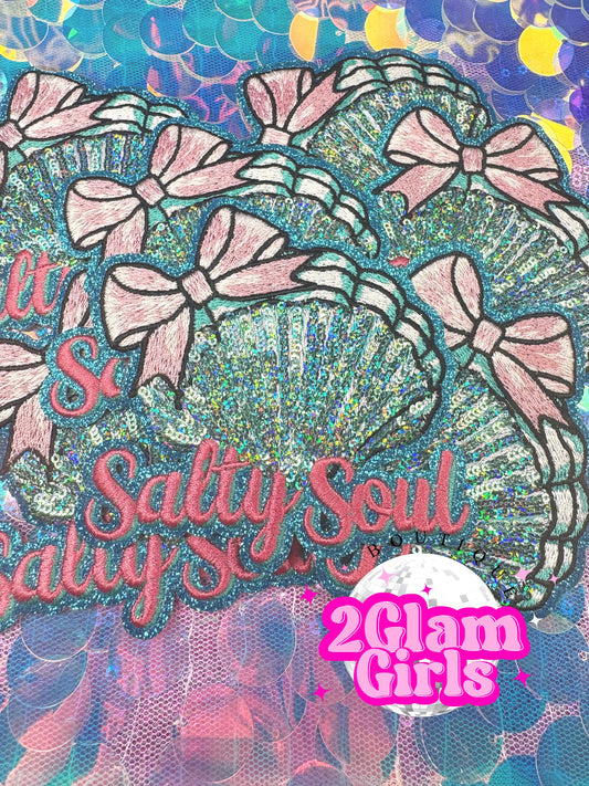 Salty Soul Sequin Shell with Bow