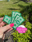 Pink and Green  Money 💵 Bills
