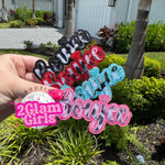 Boujee faux fur patches