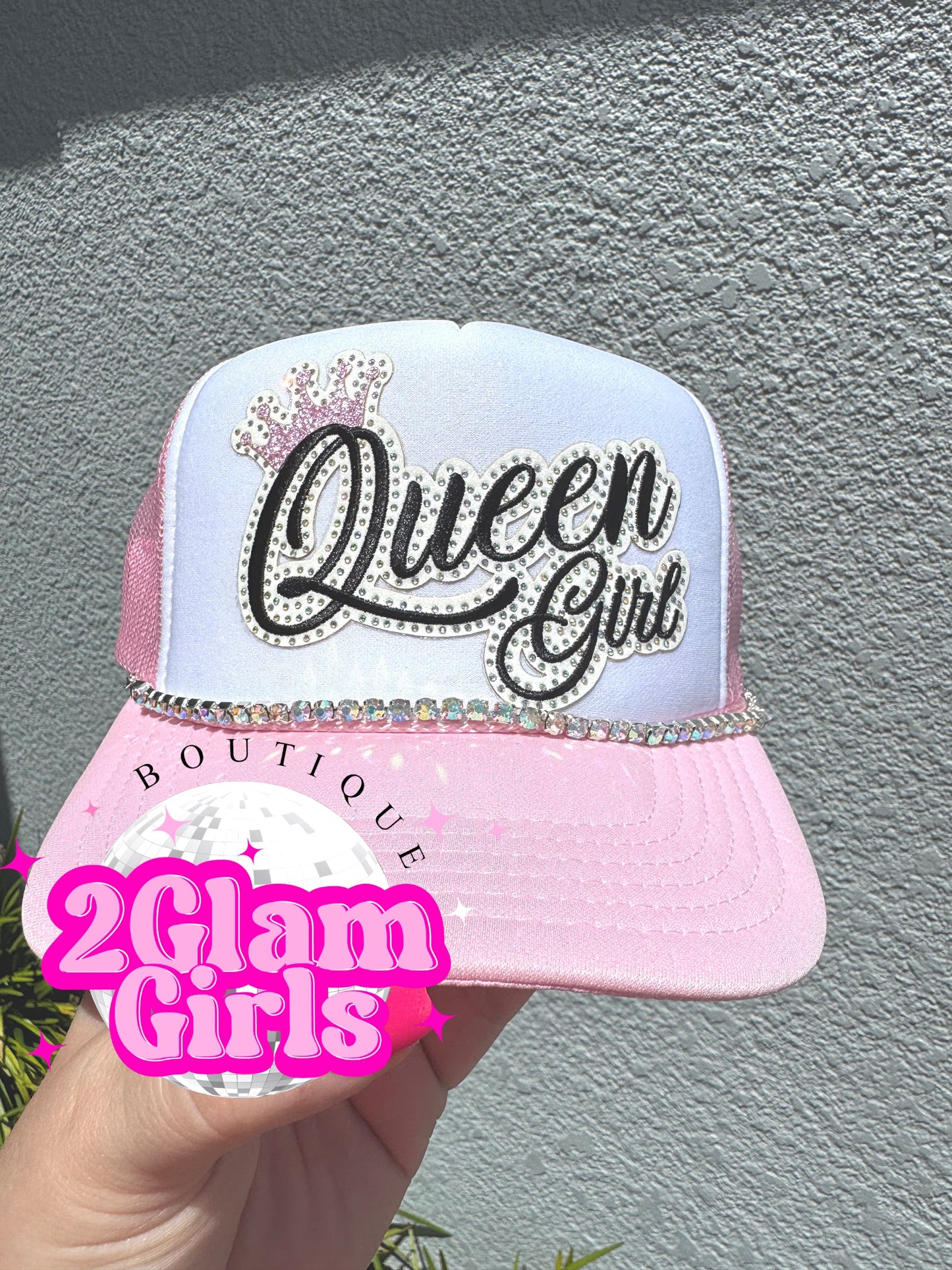 Queen girl Bling patch