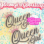 Queen girl Bling patch