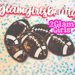 Football Sequin Patch