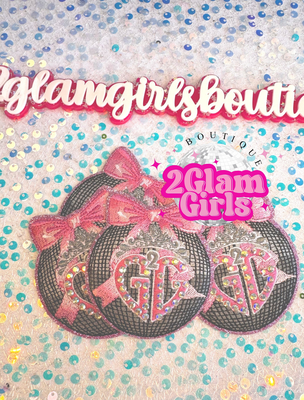 Glam Girls Bling patch