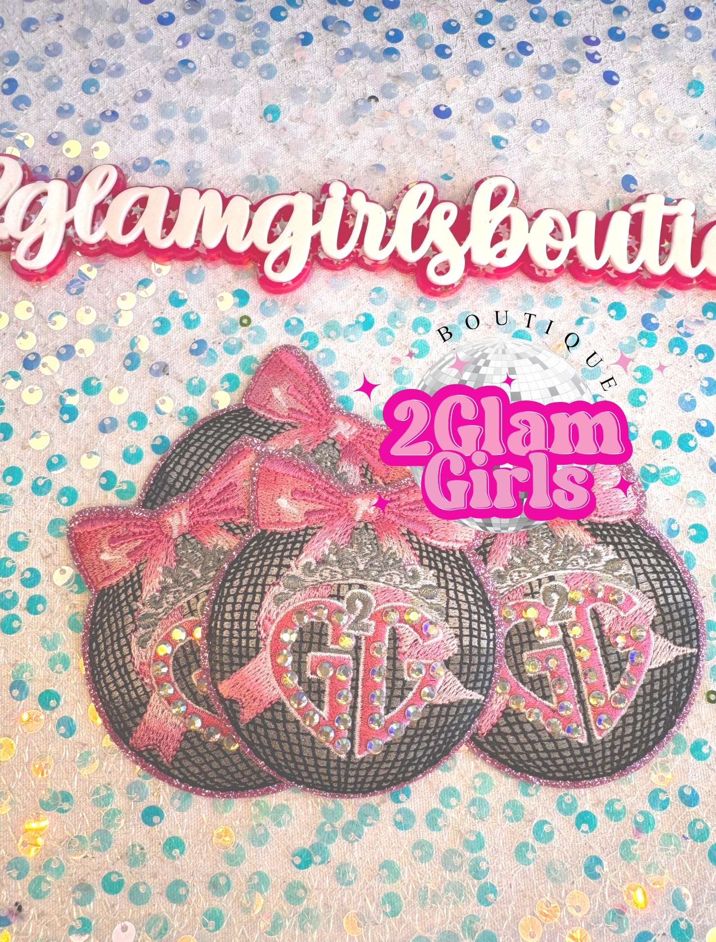 Glam Girls Bling patch