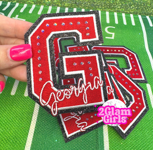 G for Georgia with stones