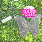 Butterfly 🦋 AB rhinestones bag charm
